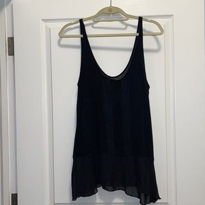 Sparkle & fade black float tank